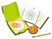Ravensburger Spiral-Designer Mini 29709, Zeichnen lernen für Kinder ab 6 Jahren, Kreatives Zeichen-Set mit Mandala-Schablone für farbenfrohe Spiralbilder und Mandalas
