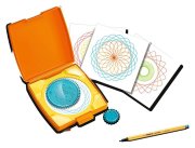 Ravensburger Spiral-Designer Mini, Zeichnen lernen für Kinder ab 6 Jahren, Kreatives Zeichen-Set mit Mandala-Schablone für farbenfrohe Spiralbilder und Mandalas
