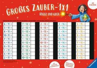 Ravensburger Großes Zauber-1x1: Kreuz und quer