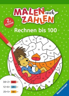 Malen nach Zahlen, 2. Kl.: Rechnen bis 100