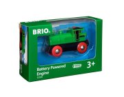 BRIO World 33595 Speedy Green Batterielok Inklusive...