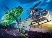 PLAYMOBIL 70569 Polizei-Hubschrauber: Fallschirm-Verfolgung