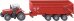 Siku 1844 Massey Ferguson Traktor mit Anhänger