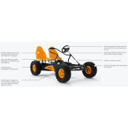 BERG Gokart XL Duo Coaster BFR