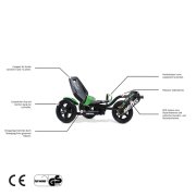BERG Gokart Street-X Venom BFR grün/schwarz 6 - 12 Jahre