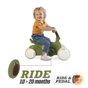 BERG Gokart GO2 Retro Rutscher Grün