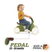BERG Gokart GO2 Retro Rutscher Grün