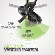 BERG Laufrad Biky Cross 12" grün mit Lenkradpolster