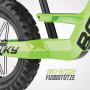BERG Laufrad Biky Cross 12" grün mit Lenkradpolster