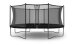 BERG Trampolin oval 520 x 345 cm schwarz mit Sicherheitsnetz Comfort Grand Favorit Regular