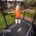 BERG Trampolin rechteckig 280 x 190 cm grün mit Sicherheitsnetz Comfort Ultim Favorit Regular