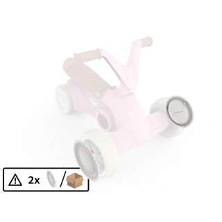 BERG Gokart Ersatzteil GO² Retro Pink - Radkappe Vorderrad (2x)