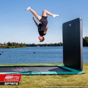 BERG Trampolin Ersatzteil AeroWall - Aufblasbare Wand 2x2 BLK&GRY (ohne Rahmen)