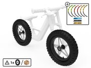 BERG Gokart Ersatzteil Wheel 12 All Terrain - Black