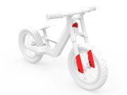 BERG Gokart Ersatzteil Biky Mini/City Red - Logo + Sleeves