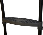 AVYNA Pro-Line Trampolin 305 cm mit Sicherheitsnetz & Leiter rund grün