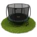 AVYNA Pro-Line Trampolin 365 cm mit Sicherheitsnetz & Leiter rund grün