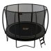 AVYNA Pro-Line Trampolin 365 cm mit Sicherheitsnetz & Leiter rund grau