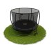 AVYNA Pro-Line Trampolin 305 cm HD PLUS mit Sicherheitsnetz & Leiter rund grau