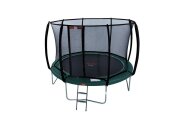 AVYNA Pro-Line Trampolin 365 cm mit Sicherheitsnetz & Leiter rund camouflage