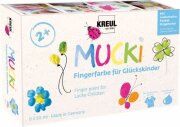 C. KREUL MUCKI Fingerfarbe Glückskinder 6x50ml