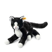 Steiff Mimmi Schlenker-Katze, schwarz/weiß 30 cm