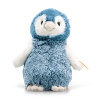 Steiff Soft Cuddly Friends Paule Pinguin, blau/weiß 14 cm