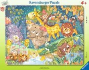 Ravensburger Kinderpuzzle - 05177 Es regnet! -...
