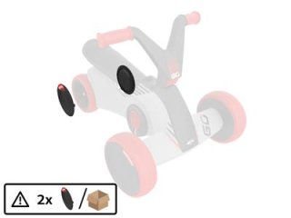 BERG Ersatzteil GO² SparX Red - Radkappe Hinterrad (2x)