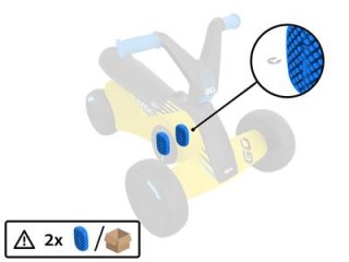 BERG Ersatzteil GO² SparX Yellow - Pedal (2x)