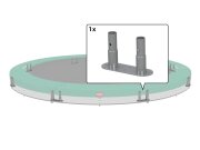 BERG Ersatzteil Champion - InGround Fuss 270+430