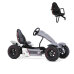 BERG Gokart XL Race GTS grau BFR-3 mit Gangschaltung - Full Spec inkl. Soziussitz