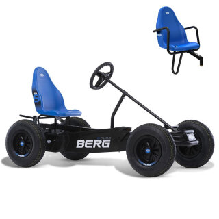BERG Gokart XL B. Pure Blue blau BFR inkl. Soziussitz
