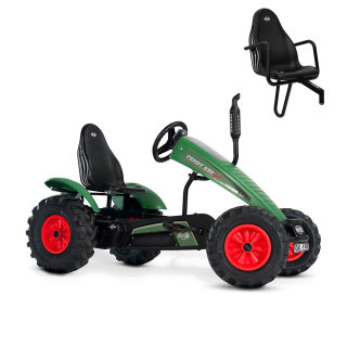 BERG Gokart Traxx Fendt E-Motor Hybrid mit Dreigangschaltung XXL E-BFR-3 inkl. Soziussitz