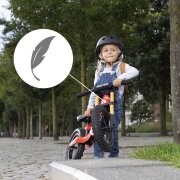 BERG Laufrad Biky 12 Zoll Cross Grau mit Lenkradpolster