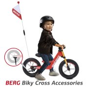 BERG Laufrad Biky 12 Zoll Cross Rot mit Lenkradpolster
