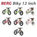 BERG Laufrad Biky 12 Zoll Cross Rot mit Lenkradpolster