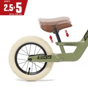 BERG Laufrad Biky 12 Zoll Retro Grün