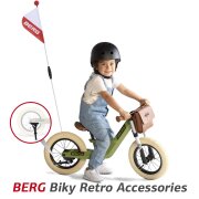 BERG Laufrad Biky 12 Zoll Retro Grün