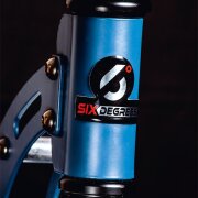 SIX DEGREES Aluminium Scooter 205 mm blau