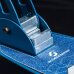 SIX DEGREES Aluminium Scooter 205 mm blau