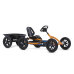 BERG Gokart Buddy B-Orange 2.0 BFR inkl. Anhänger & Kupplung