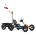 BERG Gokart Buddy B-Orange 2.0 BFR inkl. Anhänger & Kupplung