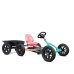 BERG Gokart Buddy Lua 2.0 BFR pink / mint inkl. Anhänger & Kupplung