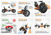 BERG Gokart Buddy B-Orange 2.0 BFR mit Rundumleuchte