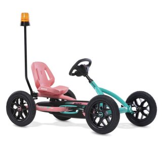 BERG Gokart Buddy Lua 2.0 BFR pink / mint inkl. Rundumleuchte