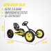 BERG Gokart Buddy Cross 2.0 BFR gelb / schwarz inkl. Soundbox & Rundumleuchte