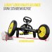 BERG Gokart Buddy Cross 2.0 BFR gelb / schwarz inkl. Soundbox & Rundumleuchte