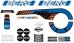 BERG Ersatzteil Buddy 2.0 - Aufkleber-Set B-Orange, ab BJ 2022