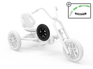 BERG Ersatzteil Rad 10-Speichen schwarz 12.5x2.25-8 All Terrain (Gelände) An